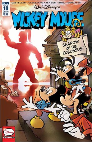 Mickey Mouse (2015) issue 10 Giorgio Cavazzano Cover