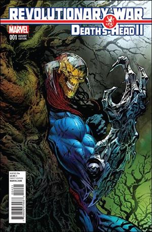 Revolutionary War: Death's Head II issue 1-B Liam Sharp 1:25 Cover