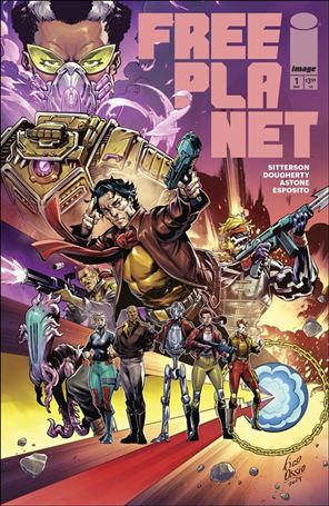 Free Planet (2025) issue 1-E Fico Ossio 1:50 Cover