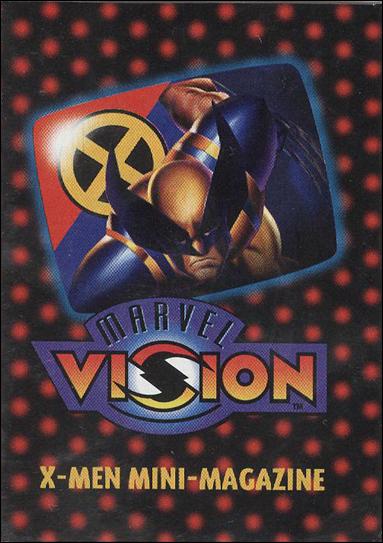 Marvel Vision (Mini Magazine Subset) card nn 4 X-Men Mini-Magazine