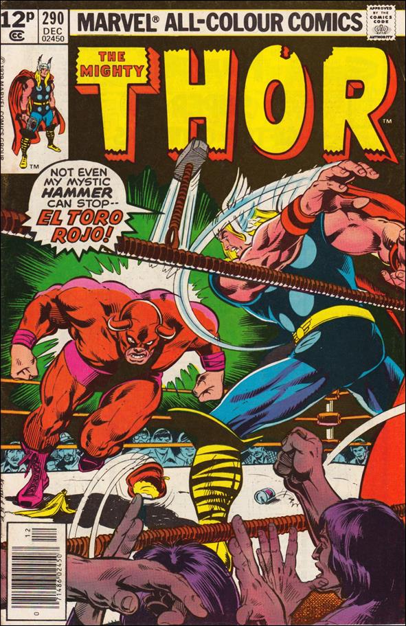 Thor (1966) issue 290-B UK Price Cover