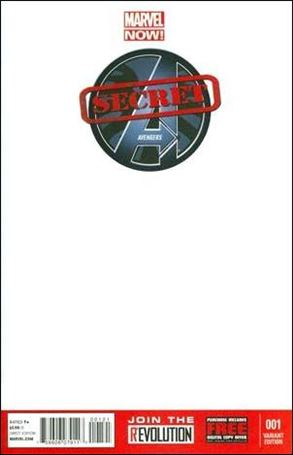 Secret Avengers (2013) issue 1-F Blank/Sketch Cover
