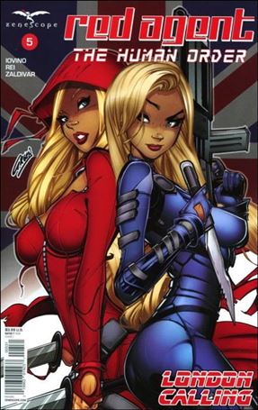 Red Agent: The Human Order issue 5-C Paul Green Cover