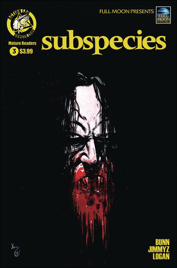Subspecies (2018) issue 3-B Kelly Williams Cover