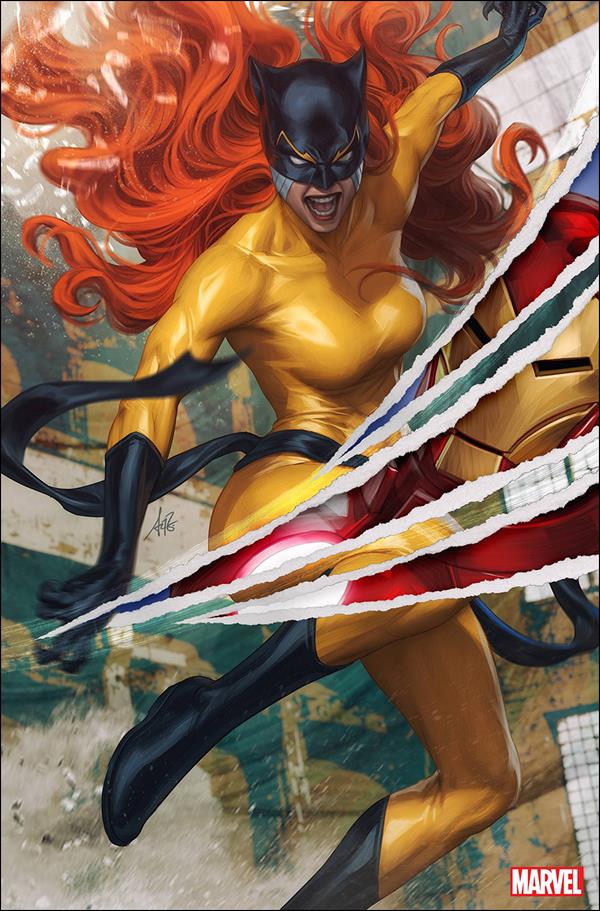 Iron Man/Hellcat Annual issue 1-E Stanley "Artgerm" Lau 1:100 Virgin Cover