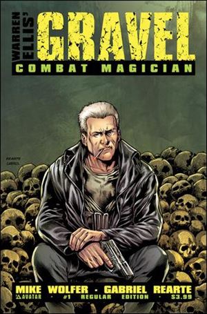 Gravel: Combat Magician issue 1 Standard Cover