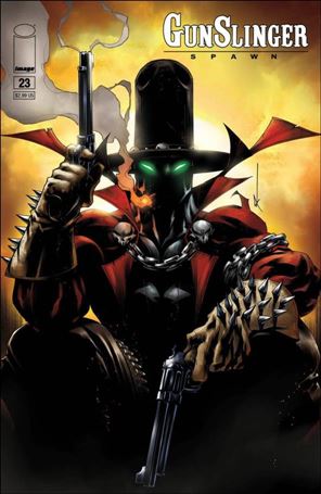 Gunslinger Spawn issue 23-B Kevin Keane Cover