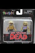 Walking Dead Minimates figure 3 Dale and Female Zombie