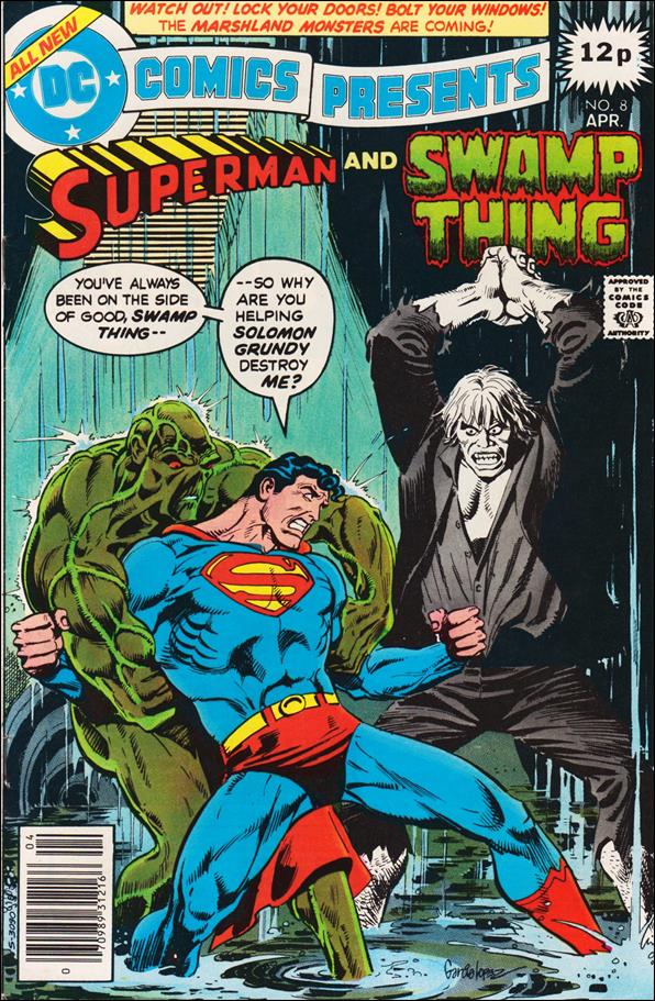 DC Comics Presents issue 8-B UK Price Cover