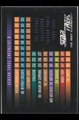Star Trek: The Next Generation - The Episode Collection Season Three (Base Set) card 310 Season Three Checklist A