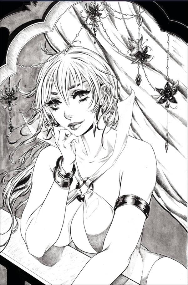 Vampirella: Dead Flowers issue 4-J Collette Turner 1:20 Virgin Line Art Cover
