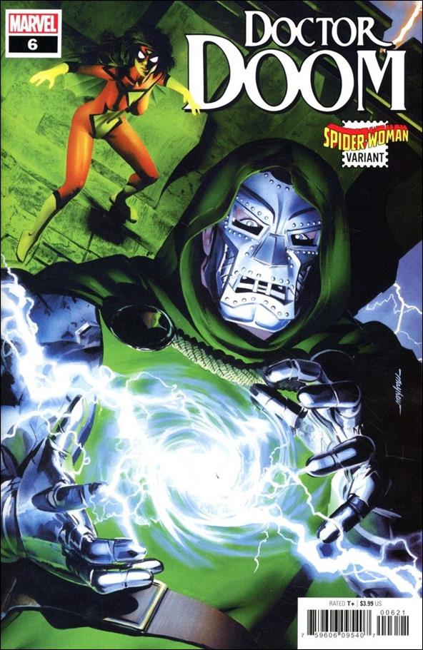 Doctor Doom issue 6-B Mike Mayhew Spider-Woman Cover