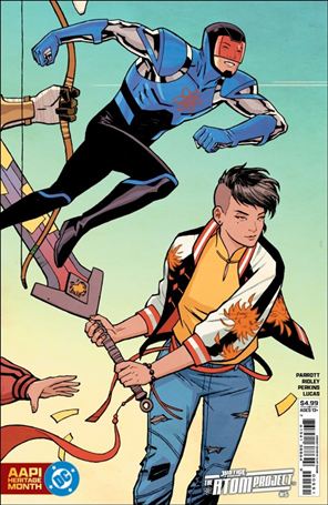 Justice League: The Atom Project issue 5-D Cliff Chiang AAPI Heritage Cardstock Cover