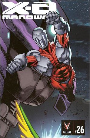 X-O Manowar (2012)  issue 26-F Diego Bernard Armor Hunters 18-Part Mega-Cover