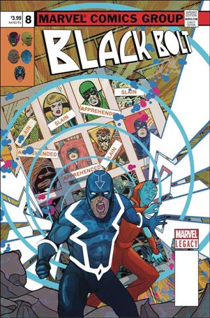 Black Bolt issue 8-B Christian Ward Lenticular Homage Cover