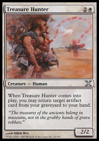 Magic the Gathering: 10th Edition (Base Set) card 52 Treasure Hunter