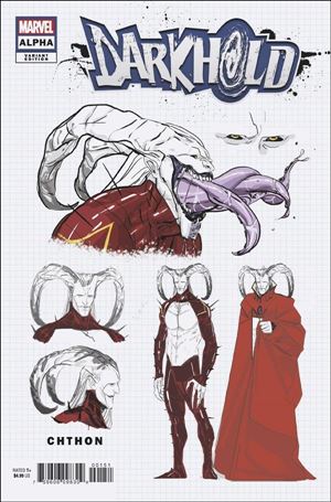 Darkhold Alpha issue 1-D Cian Tormey 1:10 Design Cover