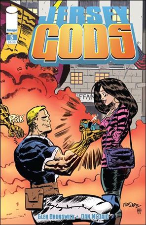 Jersey Gods issue 5-B Dan McDaid Cover