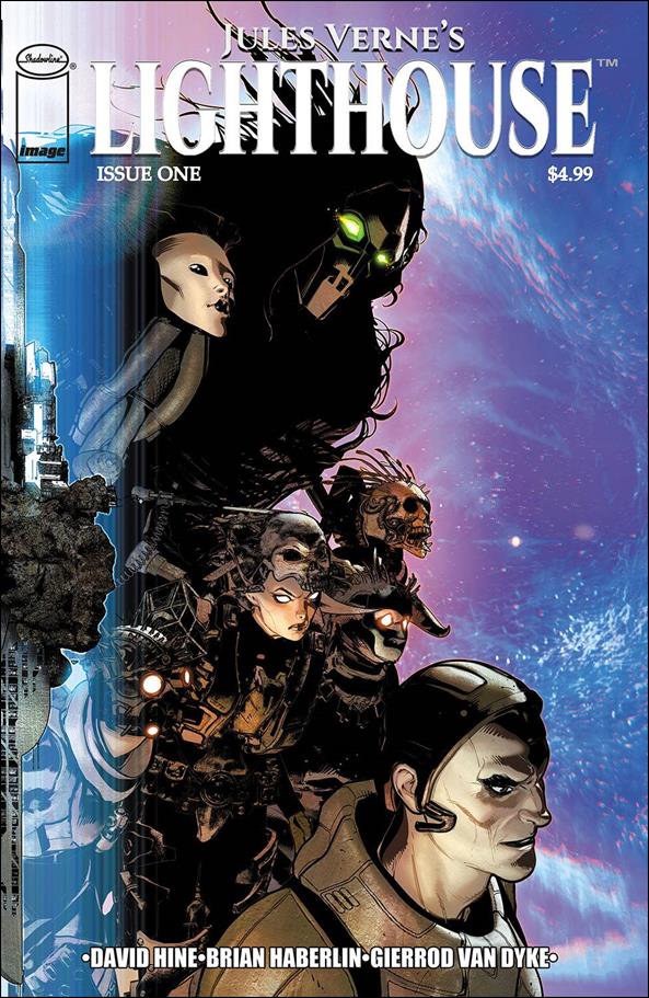 Jules Verne's Lighthouse issue 1 Blue & Purple Cover