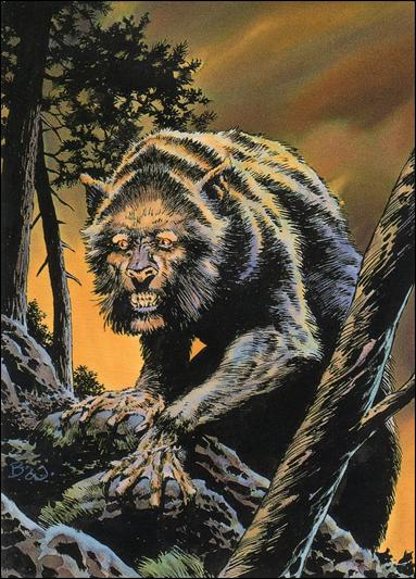 Bernie Wrightson II: More Macabre (Base Set) card 56 Prowling