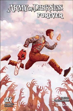 Army of Darkness Forever issue 6-B Arthur Suydam Cover