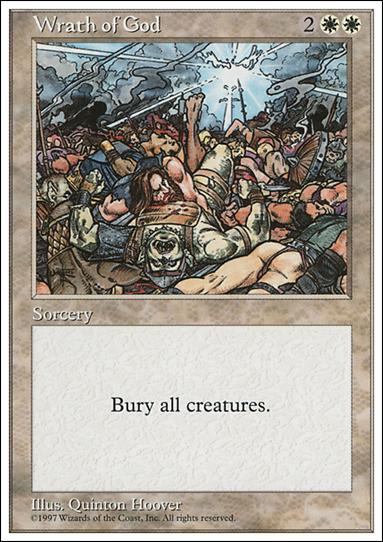 Magic the Gathering: 5th Edition (Base Set) card 69 Wrath of God
