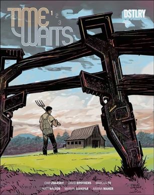 Time Waits  issue 1-C Steve Lieber 1:10 Wraparound Cardstock Cover