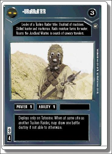 Star Wars: A New Hope Revised (Base Set) card 12 URoRRuR'R'R