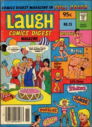 Laugh Digest Magazine issue 25-B Canadian Price Cover