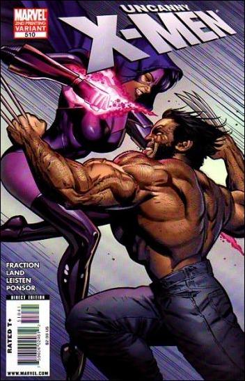 Uncanny X-Men (1981) issue 510-C Greg Land Cover (2nd Printing)