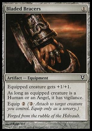Magic the Gathering: Avacyn Restored (Base Set) card 213 Bladed Bracers