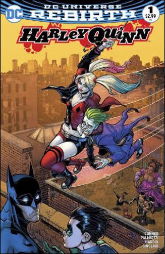 Harley Quinn (2016) issue 1-SQ Chad Hardin Comic Central Cover