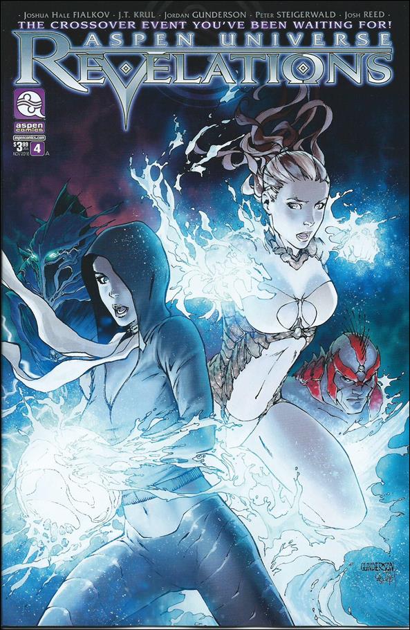 Aspen Universe: Revelations issue 4 Jordan Gunderson Cover