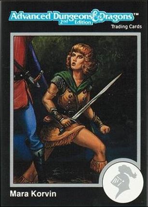 TSR 1991 Trading Cards Premier Edition Factory Set (Base Set) card 33 Advanced Dungeons & Dragons  -  Mara Korvin