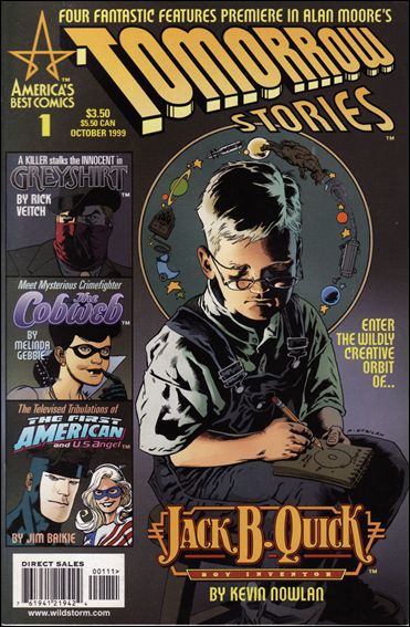 Tomorrow Stories issue 1 Kevin Nowlan Cover
