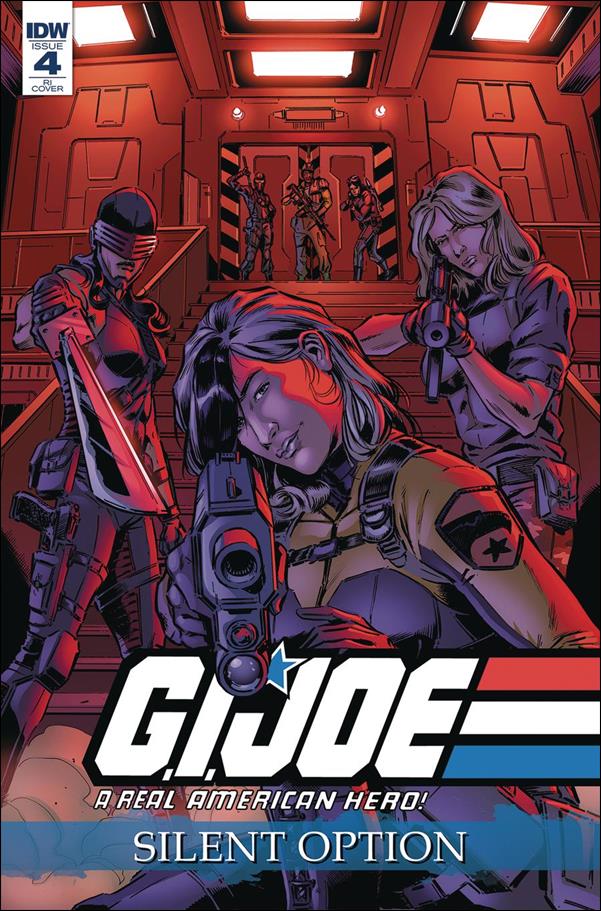 G.I. Joe: A Real American Hero: Silent Option issue 4-C S L Gallant 1:10 Cover