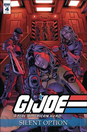 G.I. Joe: A Real American Hero: Silent Option issue 4-C S L Gallant 1:10 Cover