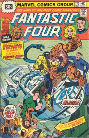 Fantastic Four (1961) issue 170-B 30 Cent Price Cover