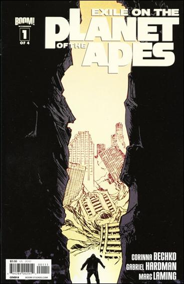 Exile on the Planet of the Apes issue 1-B Declan Shalvey Cover