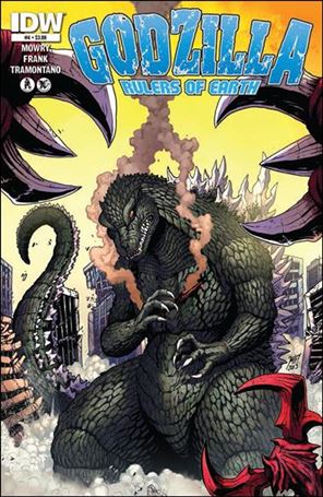 Godzilla: Rulers of the Earth issue 4 Matt Frank Cover