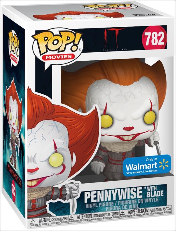 POP! Movies figure 782 Pennywise with Blade Walmart Exclusive