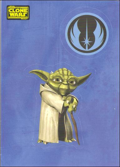Star Wars: The Clone Wars Trading Card Stickers (Base Set) card 20 Yoda
