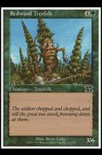 Magic the Gathering: 6th Edition (Base Set) card 247 Redwood Treefolk