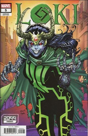 Loki (2019) issue 5-B Todd Nauck 2099 Cover