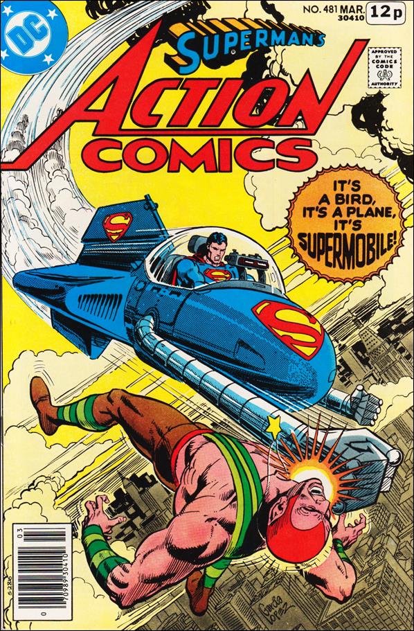 Action Comics (1938) issue 481-C UK Price Cover