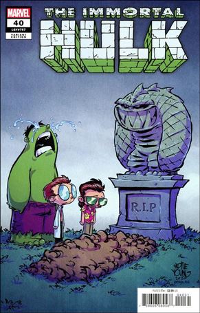 Immortal Hulk issue 40-D Skottie Young Cover