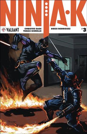 Ninja-K issue 3-B Lucas Troya Cover