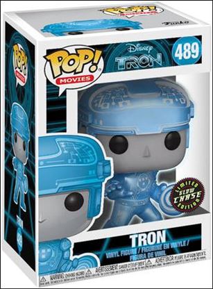 POP! Movies figure 489-B Tron (GITD) (Metallic) Chase
