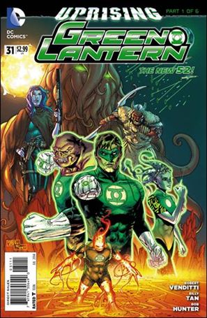 Green Lantern (2011) issue 31 Billy Tan Standard Cover