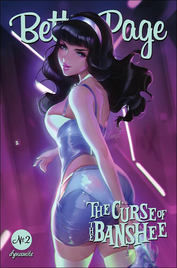 Bettie Page: The Curse of the Banshee issue 2-F Leirix Li Cover